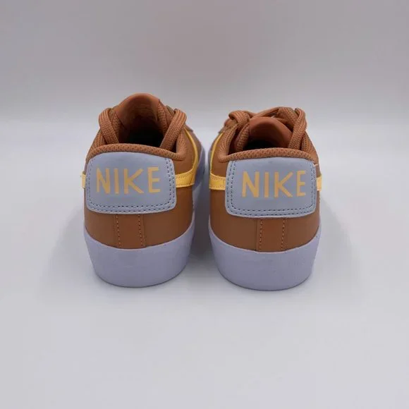 Nike Blazer Low ' 77 Amber Brown / Melon Tint Womens Shoes - Picture 4 of 8